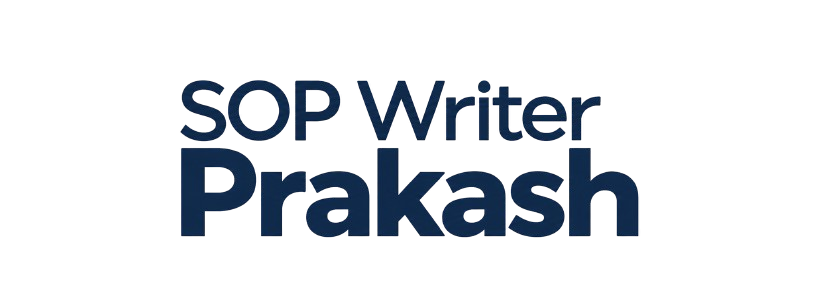 SOP Writer Prakash Logo